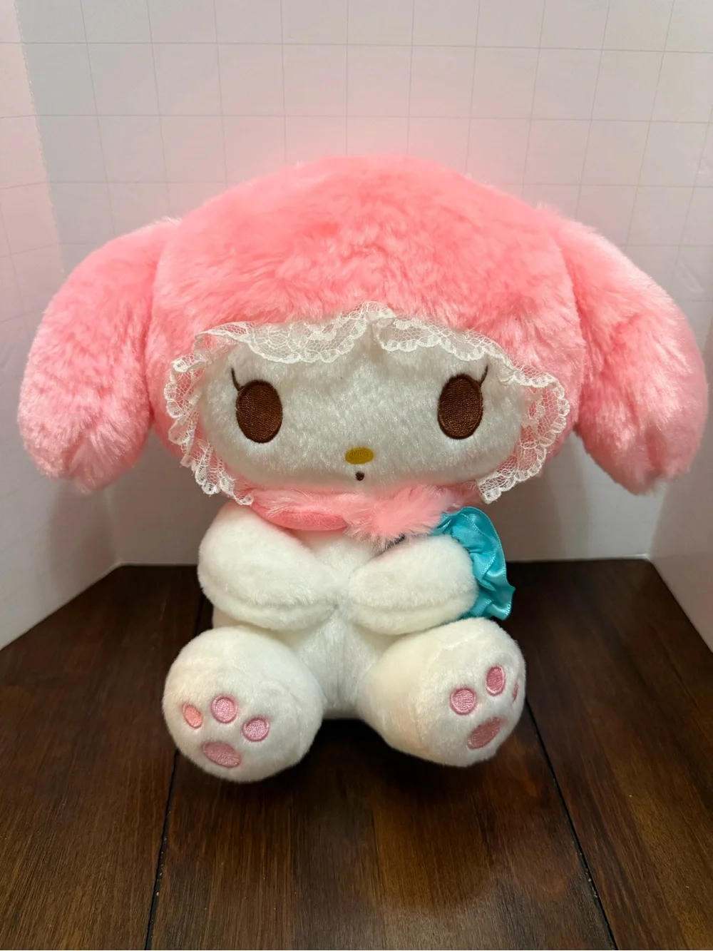 My Melody plushie with lace details Cinnamoroll Nakajima